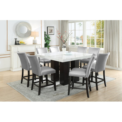 Seats 8 Bar Counter Height Dining Sets You ll Love Wayfair Canada